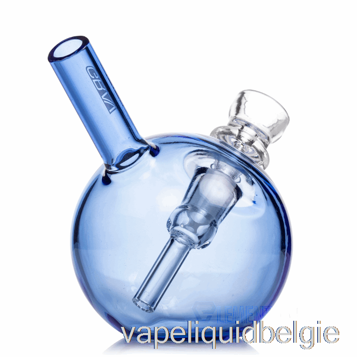 Vape Smaken Grav Bolvormige Pocket Bubbler Licht Kobalt